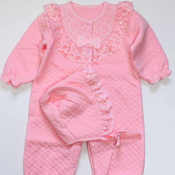 quilted romper baby